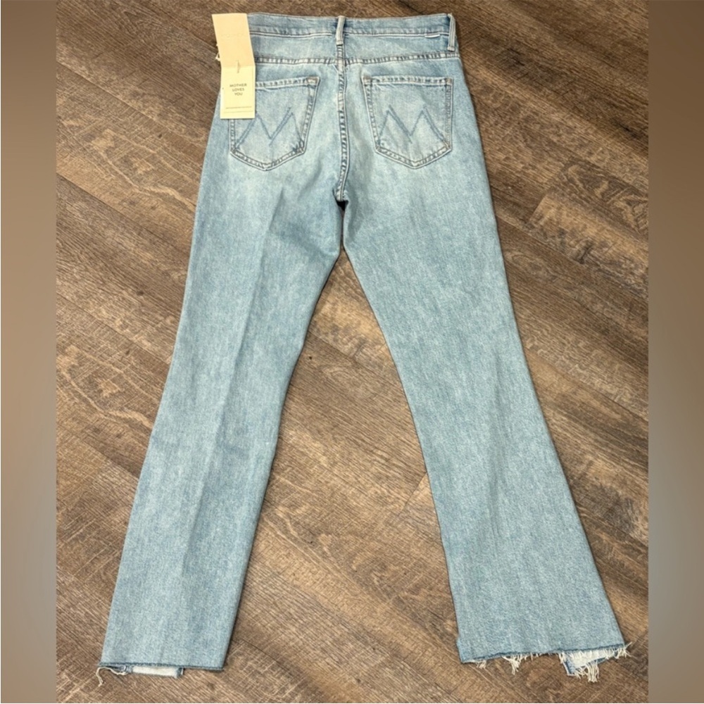 MOTHER Light Blue Flare Jeans